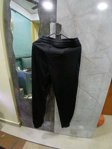 Black Patterned T-Shirtand Blac Trackpant