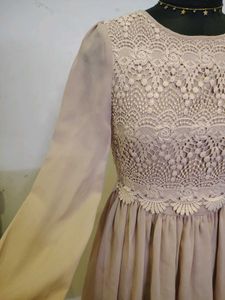 Chic Lace Detail Mini Dress