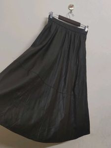 Elegant Olive Colour Maxi Skirt