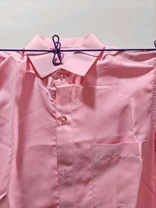 Pink Casual Shirt