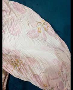 Floral Smocked Puff Sleeve Top