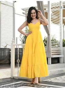 Yellow Maxi Sundress