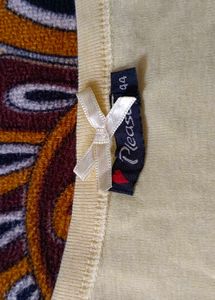 Pale Yellow Basic Tee