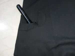 Cottage Core Black Dress With White Lace Lining