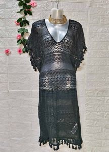 Vero Moda Black Crochet Dress 🎁Buy 2 Get 1 Free