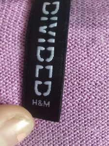 H&amp;M Pink Teddy Bear Cardigan