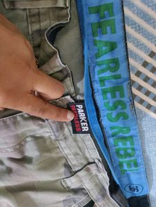 2 Army Print Trousers