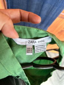 Zara Linen Blouse