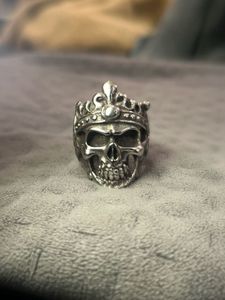 Steel Skull Ring