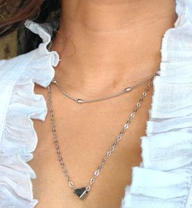 Dainty Heart Layered Necklace