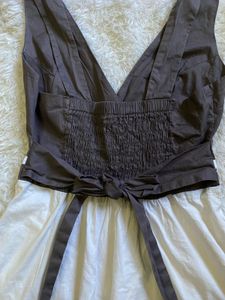 Y2K Chic Two-Tone Sleeveless Top