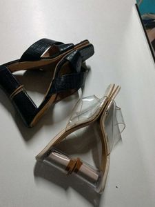 Heels Chappal Good Condition