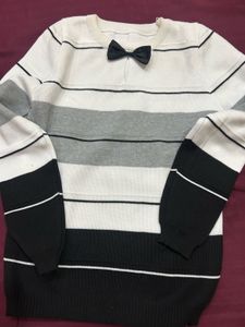 Striped Knit Sweater