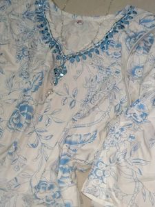 Floral Print Kurta🪷🪔🕊️🪞