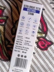 Protouch Teeth Whitening Paste.