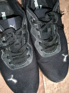 Puma Black Running Shoes