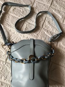 Blue Sling Bag
