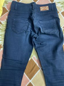 High Waisted Denim Jeans