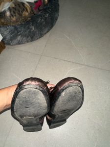 H&amp;M Brown Ballerina Flats