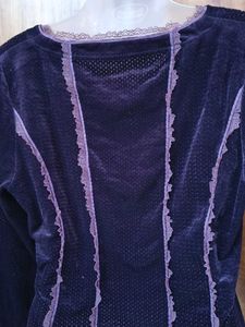 Vintage Velvet Corset style Top