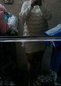 New Pretty Winter Woolen Dress