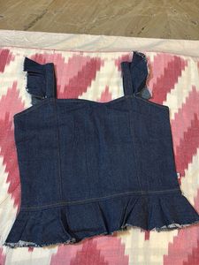 Cute Denim Top