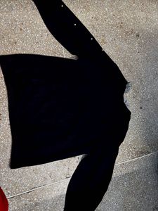 Black korean Sweater