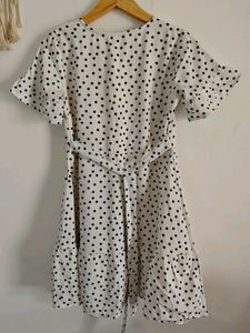 Street Style Stalk Polka Dress