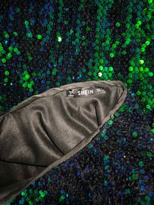 ❤️‍🔥Green V Back Sequin Party Dress❤️‍🔥