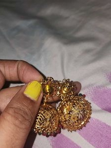 1 Gram Gold Earrings