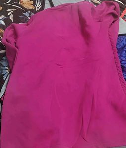 Pink Woolen Cardigan Sweater( No Defect)