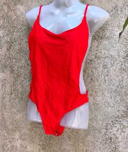 Red Hot Bay Watch Swim Wear Bodysuit Monokini