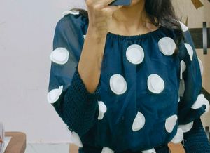 Real Georgette Designer Top