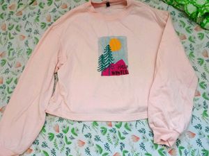 Pink 'Hello Winter' Sweatshirt