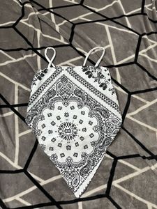 Paisley Print Tank Top