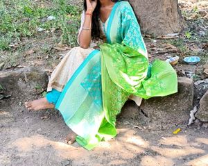 Suit With Banarasi Dupatta