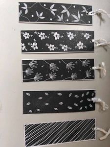 Handmade Decorative Bookmarks (Set of 5)