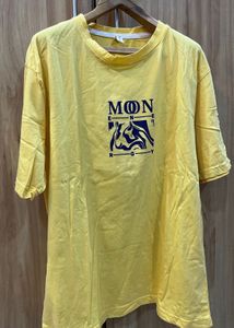 Yellow Graphic T-Shirt- Size XXL