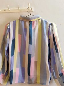 Striped Pastel Top