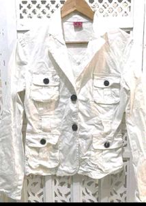 White Utility Jacket