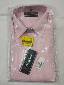 Hancock Baby Pink Cotton Shirt