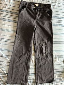 Black Straight fit Jeans