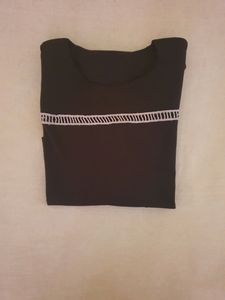 Women Black Full Sleeve Top