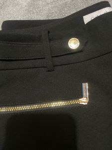 black gold straight trouser