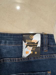 DSQUARED2 Distressed Dark Jeans, 34