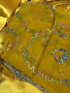 Yellow Salwar Kameez Set