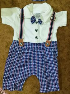 Baby Boy&#39;s Houndstooth Outfit