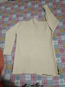 Patterned Knit Cardigan