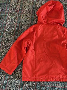 Red Hooded Jacket