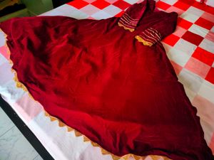Red Ethnic Gown